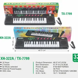 Electronic Keyboard With Microphone for Kids