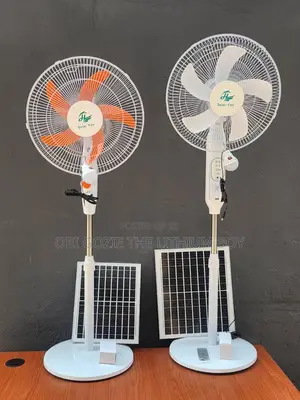 Good Charweek Standing Solar Fan. Best Solar Fan Distributor in Lagos