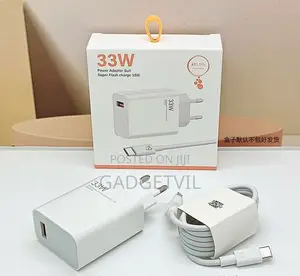 33w Super Fast Charger European Standard Usb Charger