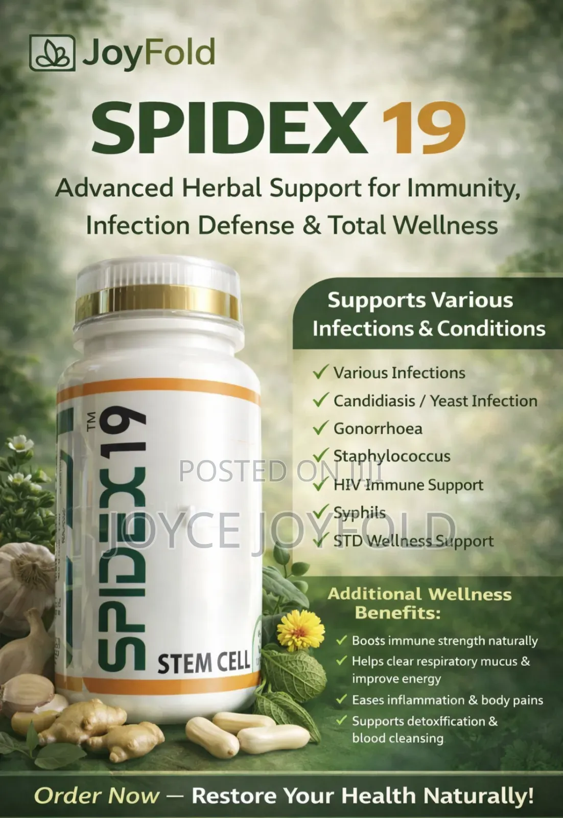 Spidex 19- For Various Kinds of Infections