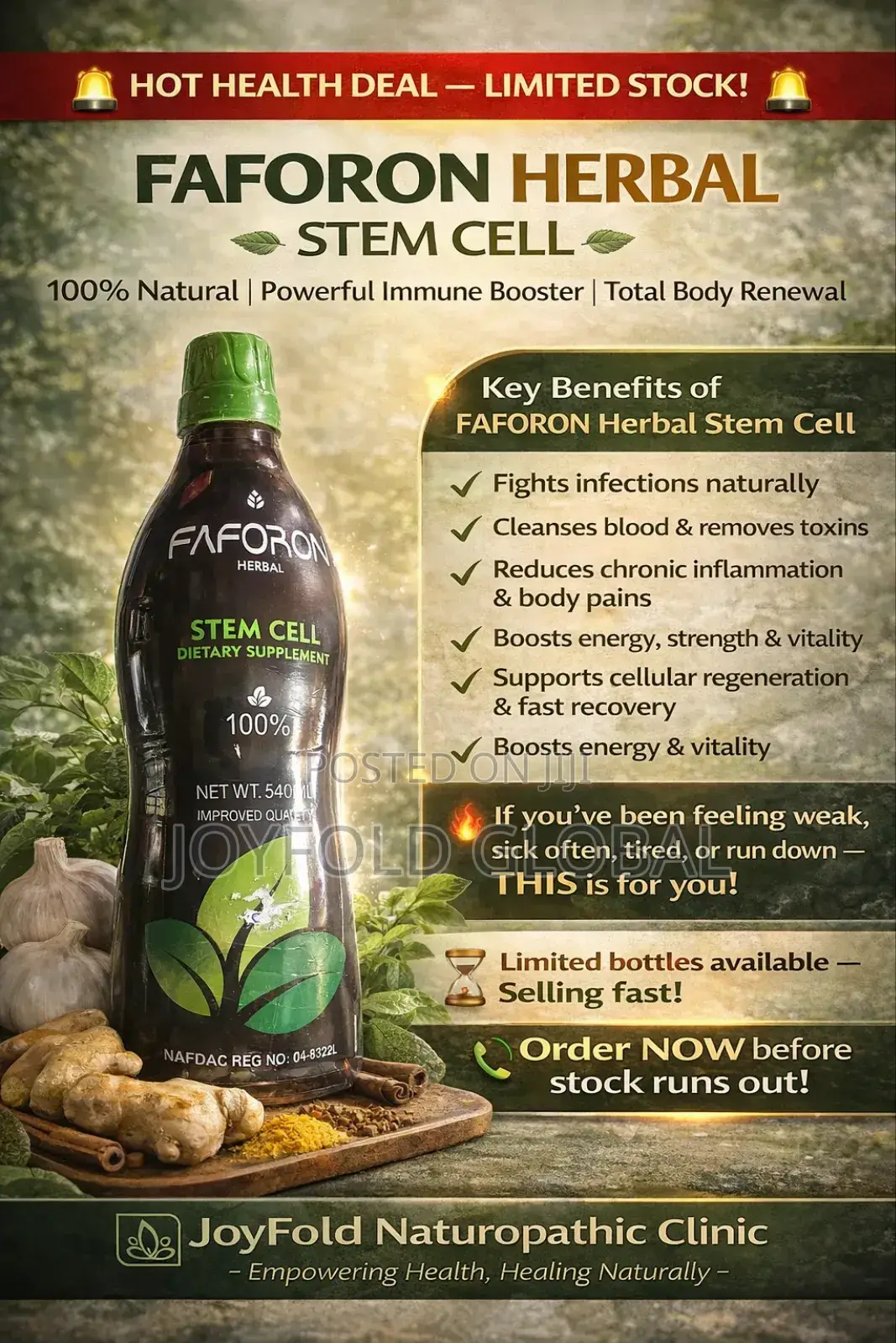 Faforon - Natural Immune Defense • Cellular Support • Total Wellness