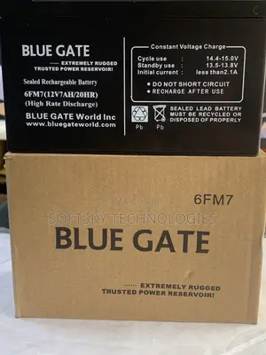 Bluegate 12v 7a Ups Battery