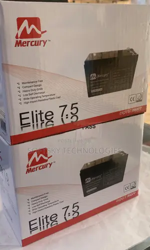 Mercury 12v 7a Ups Battery