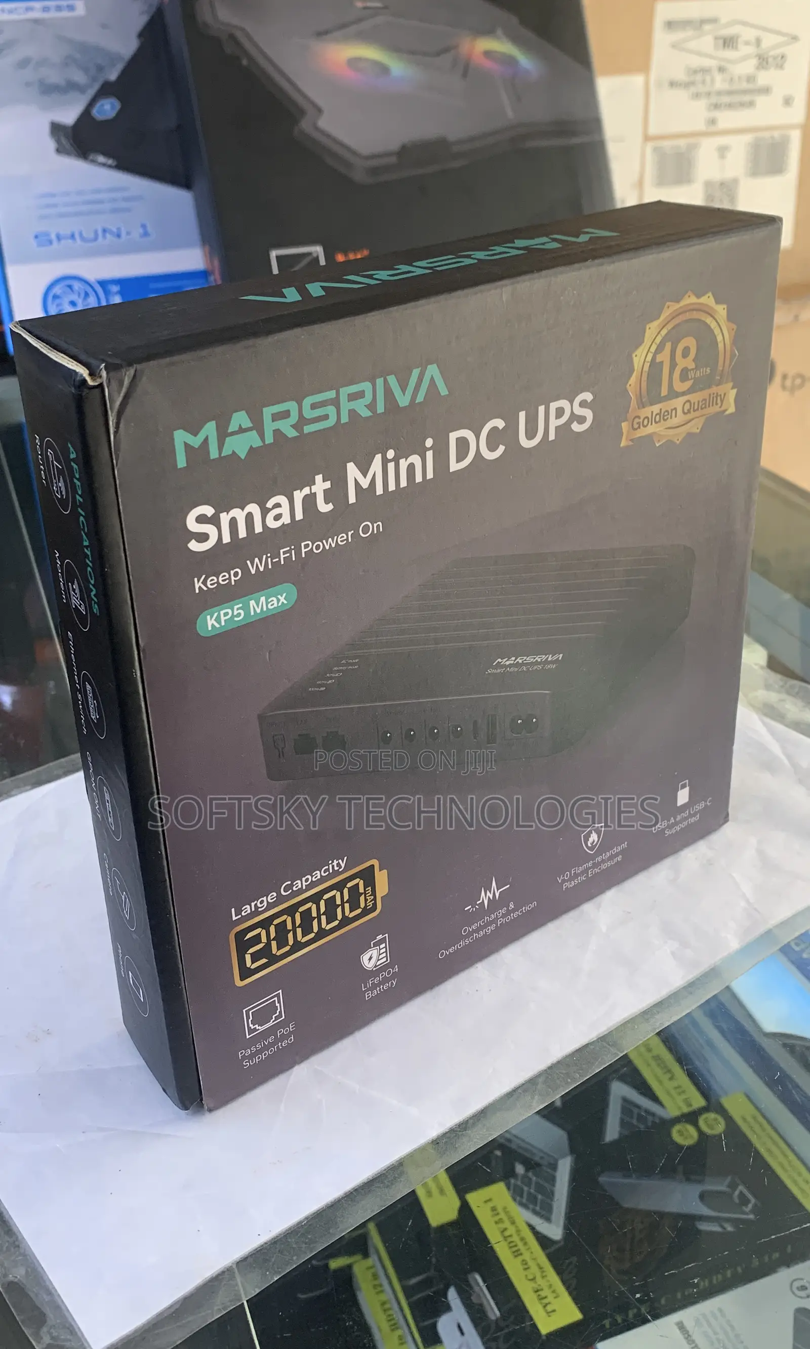Marsriva 20000mah Mini Dc Ups