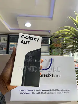 New Samsung Galaxy A07 4G 128 GB Black