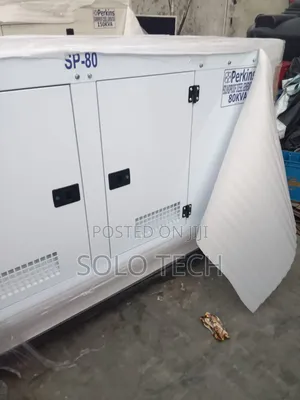 Brand New 80 Kva Perkins Soundproof Diesel Generator 100% Copper Coil