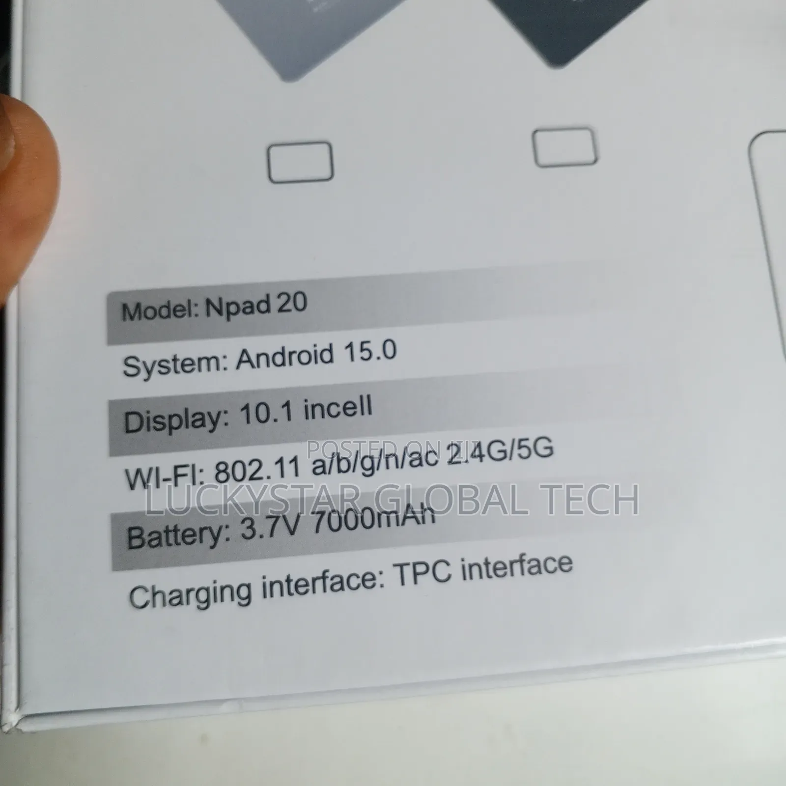 New Tablet 512 GB Silver