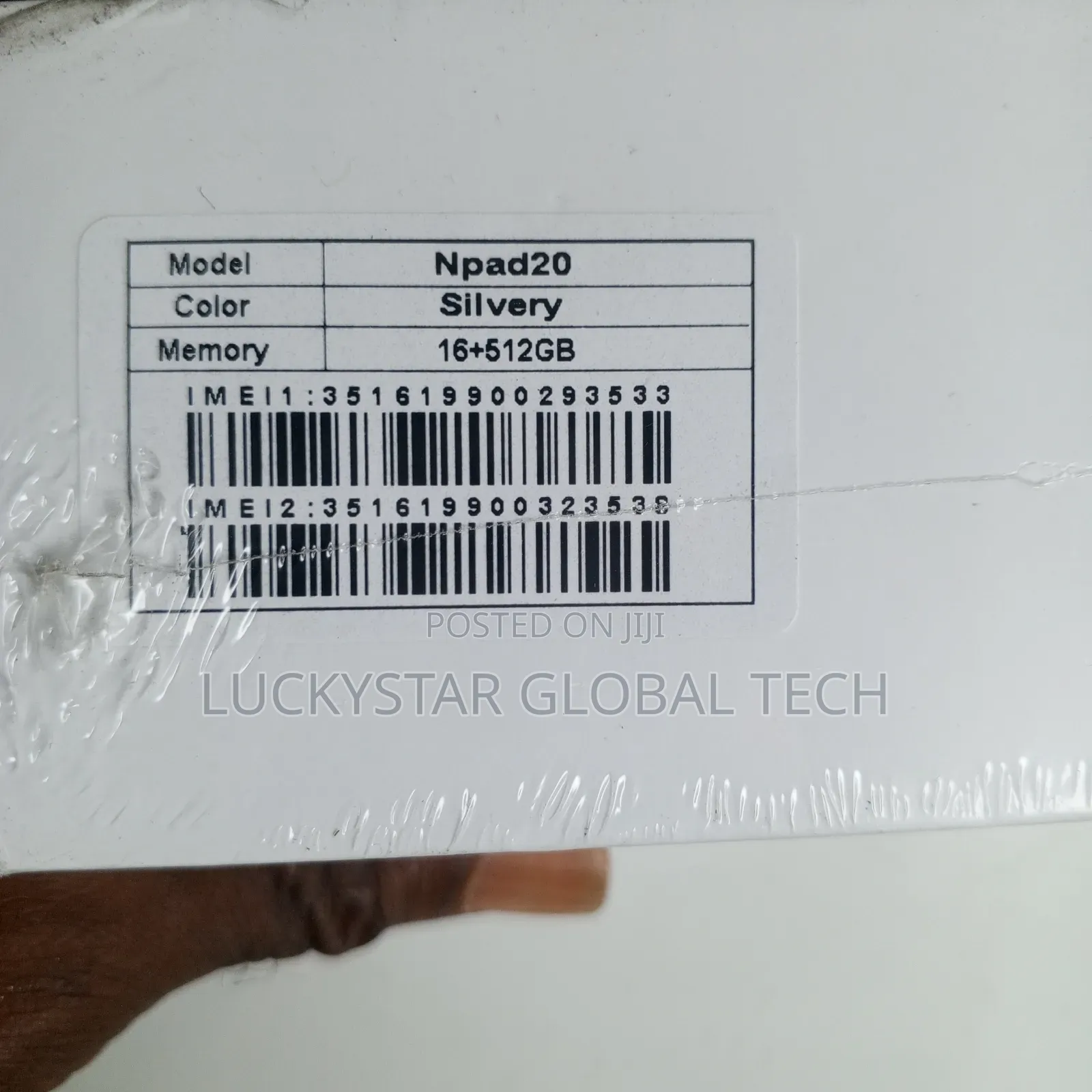 New Tablet 512 GB Silver