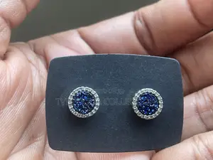 Salty Alpha Anti-tarnish Celeste Solitaire Studs