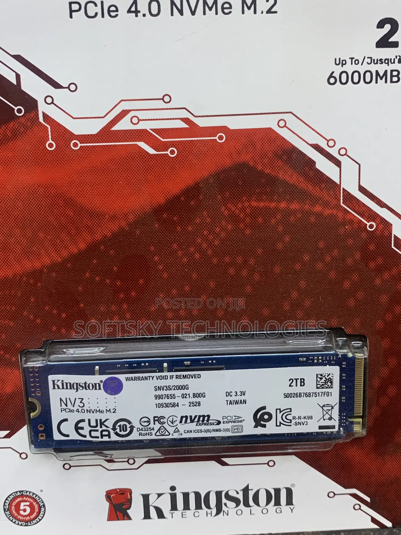 Kingston Nvme M2 2tb SSD