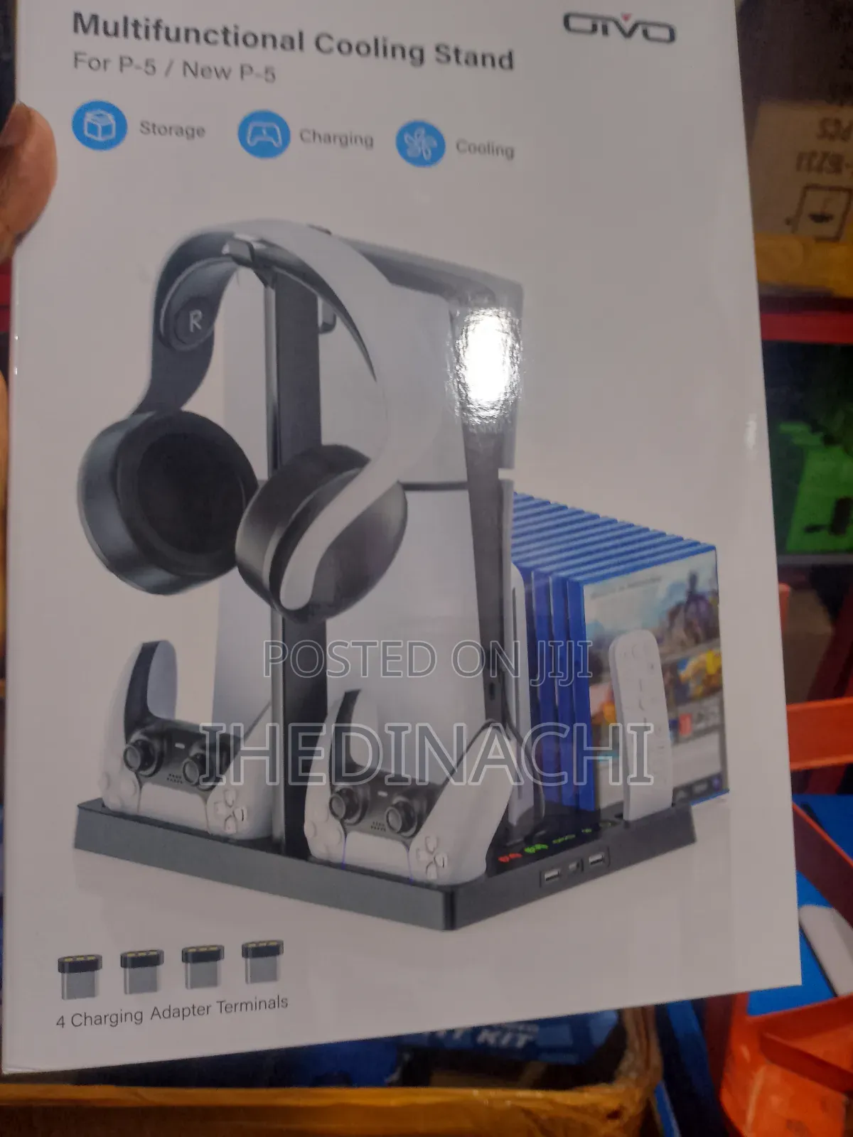 Ps5 Cooling Multifunctional 
Charging Dock 
Storage/Multifunctional