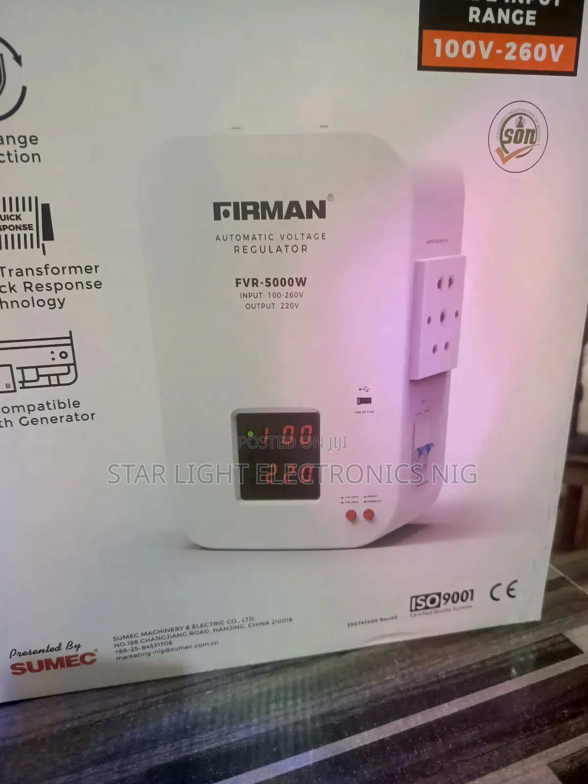 Firman Stabilizer Wall 5000
