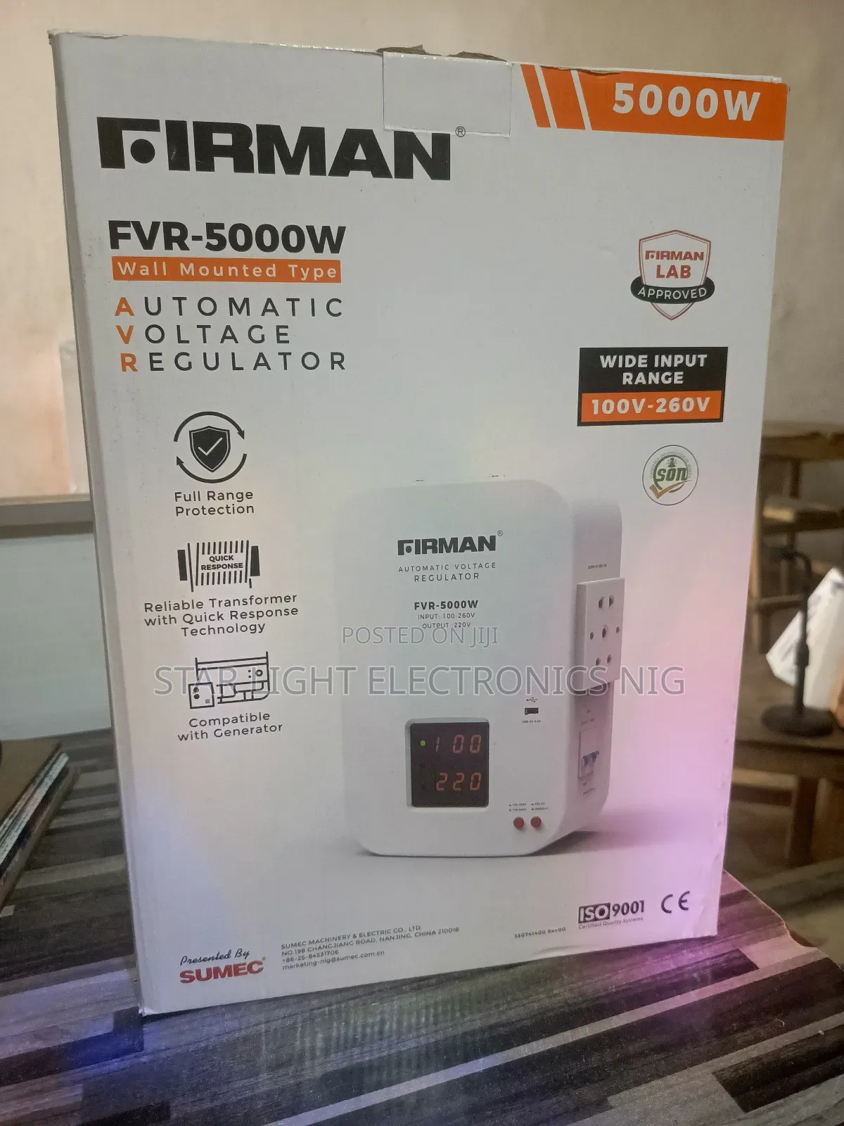 Firman Stabilizer Wall 5000