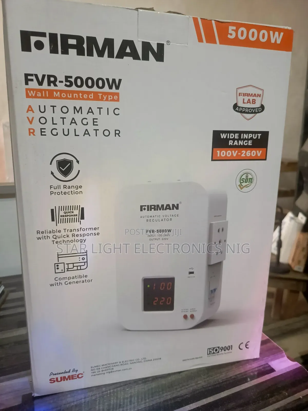 Firman Stabilizer Wall 5000