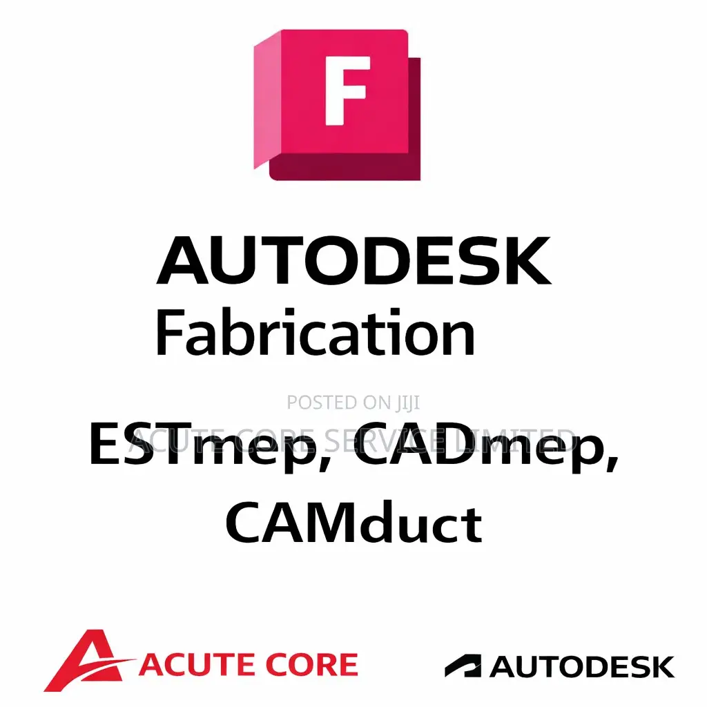 Autodesk Fabrication Estmep, Cadmep, Camduct 1 Year Subscription 2026