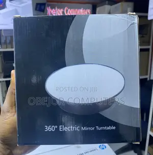 360° Rotating Electric/Battery Mirror Display Turntable