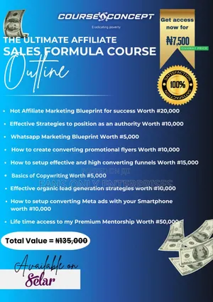 The Ultimate Affiliate Sales Formula Course