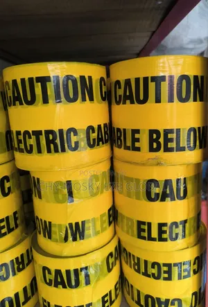 Caution Electric Cable Below Tape
