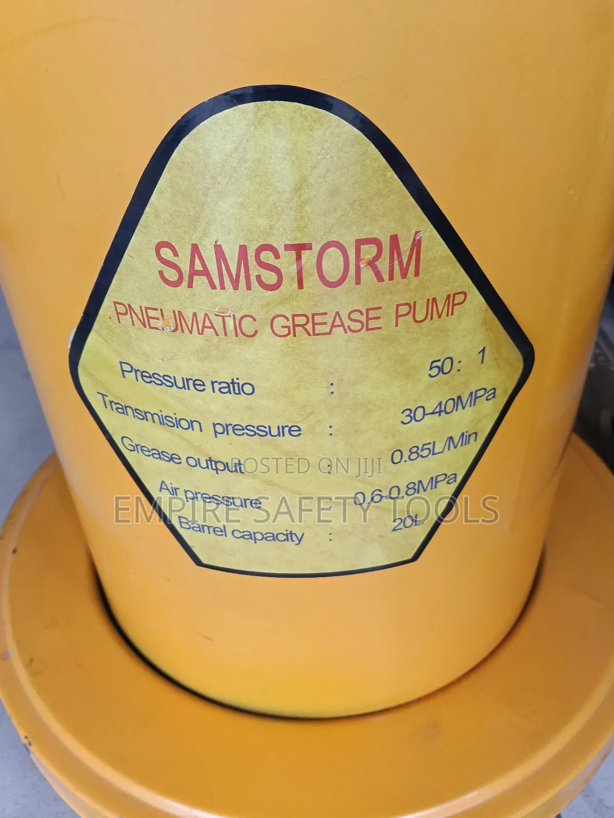 20l Pneumatic Grease Pump