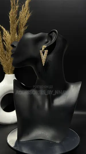 Gold Sword Earring