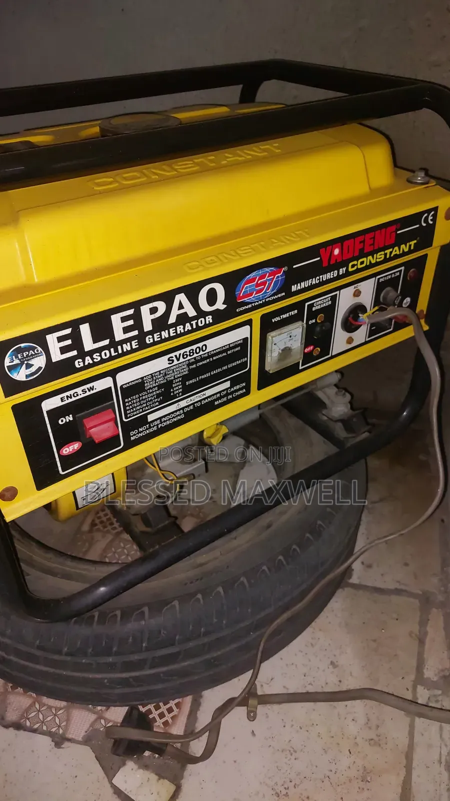 (Sv6800) Manuel Elepaq Constant Generator