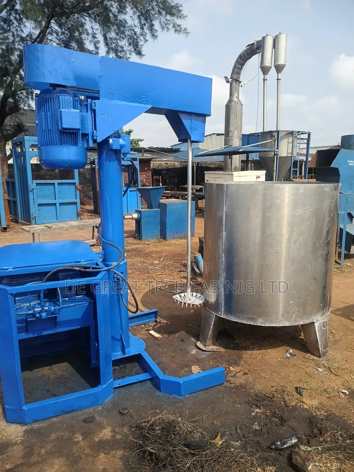 Hydraulic Paint Mixer