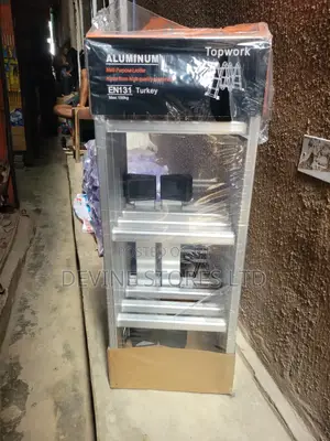 4x3 Aluminum Foldable Ladder(12 Steps)
