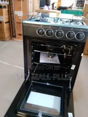 Midea 50x50 Gas Cooker – Strong Burners, Modern Design