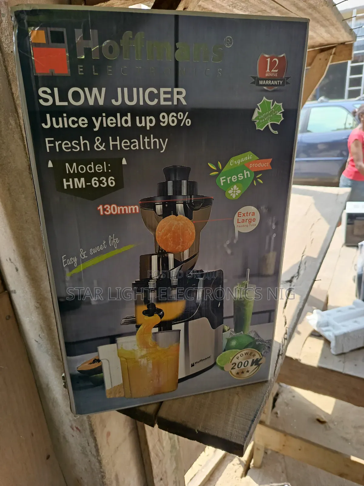 Hoffmans Slow Juicer