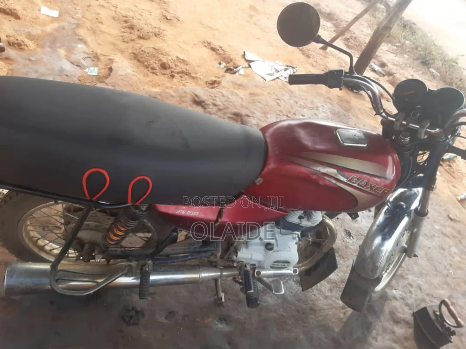 Bajaj Boxer 100 2021 Red