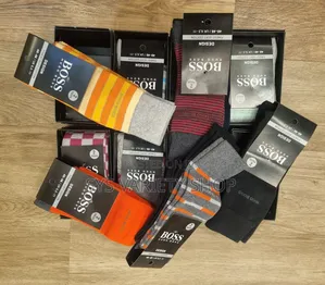 2 in 1 Hugo Boss Socks Finest Wool Cotton Socks