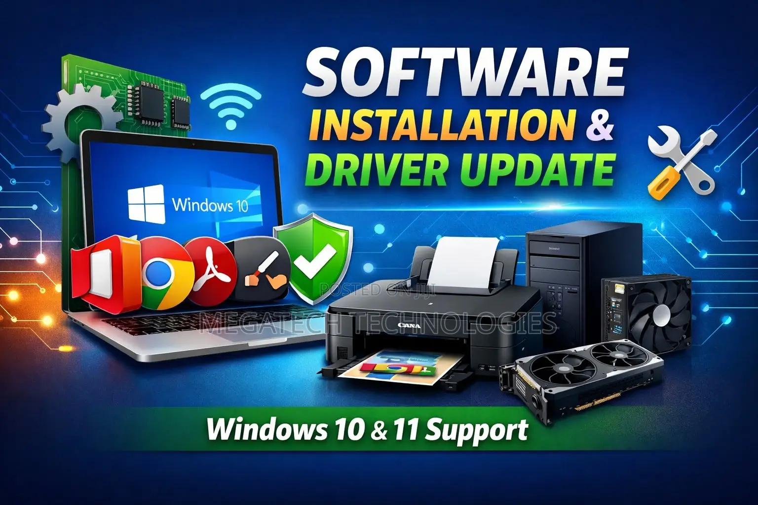Professional Windows Software Installation Driver Update Service