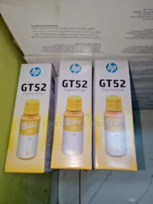 Hp Genuine Ink Gt52 Yellow