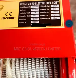Electric Rope Hoists