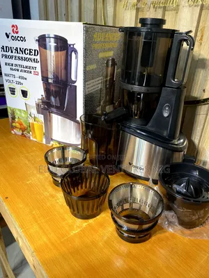 Vosco Advanced Professional 4 Filter Slow Juicer + Citrus Juicer. 450w