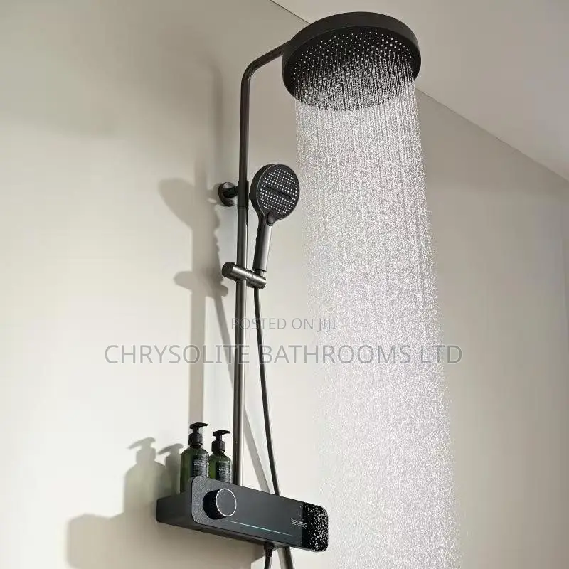 Mmat Black Shower Mixer