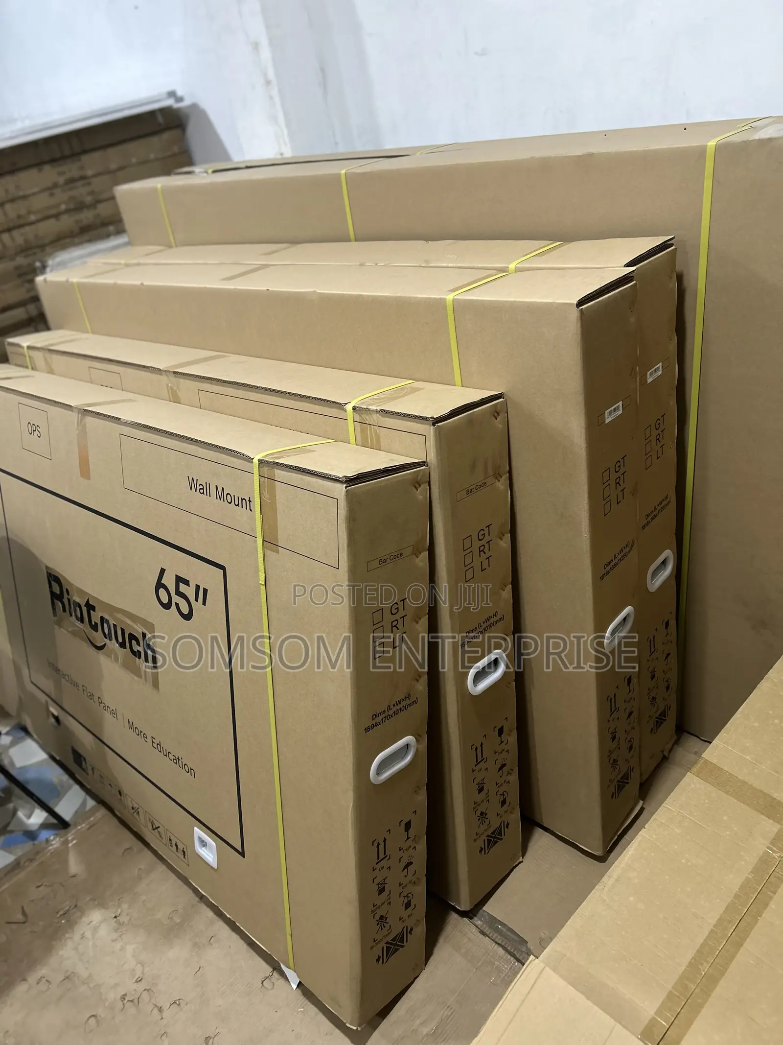 86inches Riotouch Flat Panel With Stand