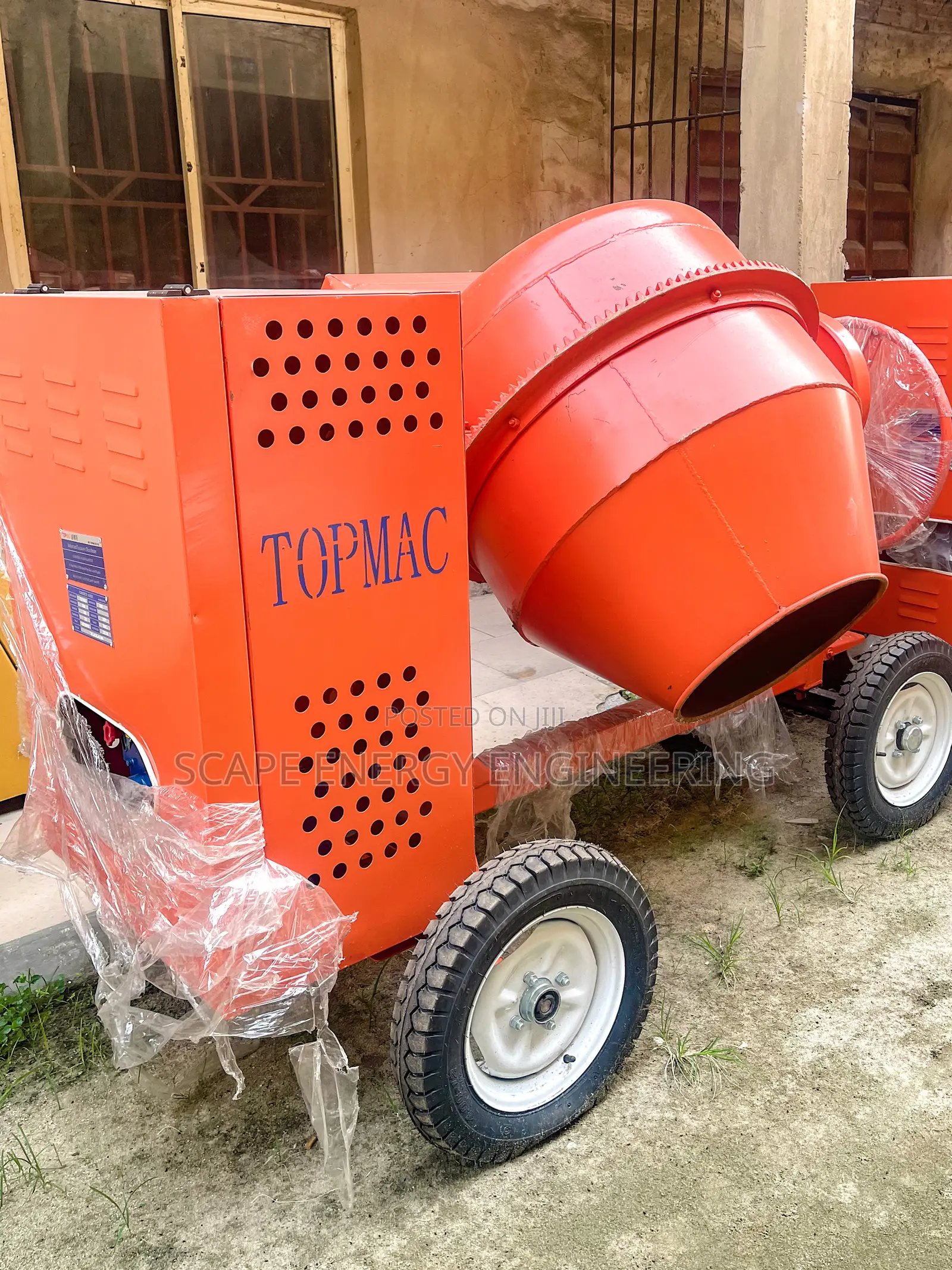 Concrete Mixer 400litres Topmac