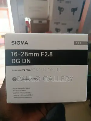 Sigma 16-28mm F2.8