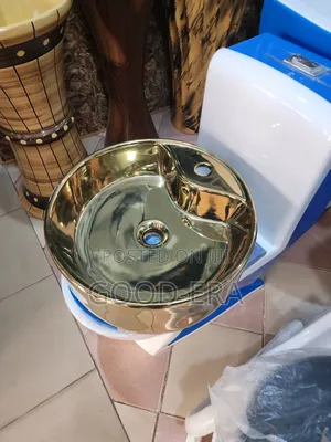 Gold Pedicure/Counter Basin