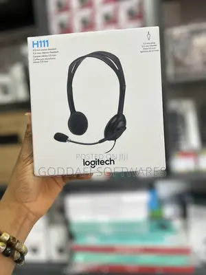 Logitech H111 Wired Headset 3.5mm With Mic | Goddafi Stores