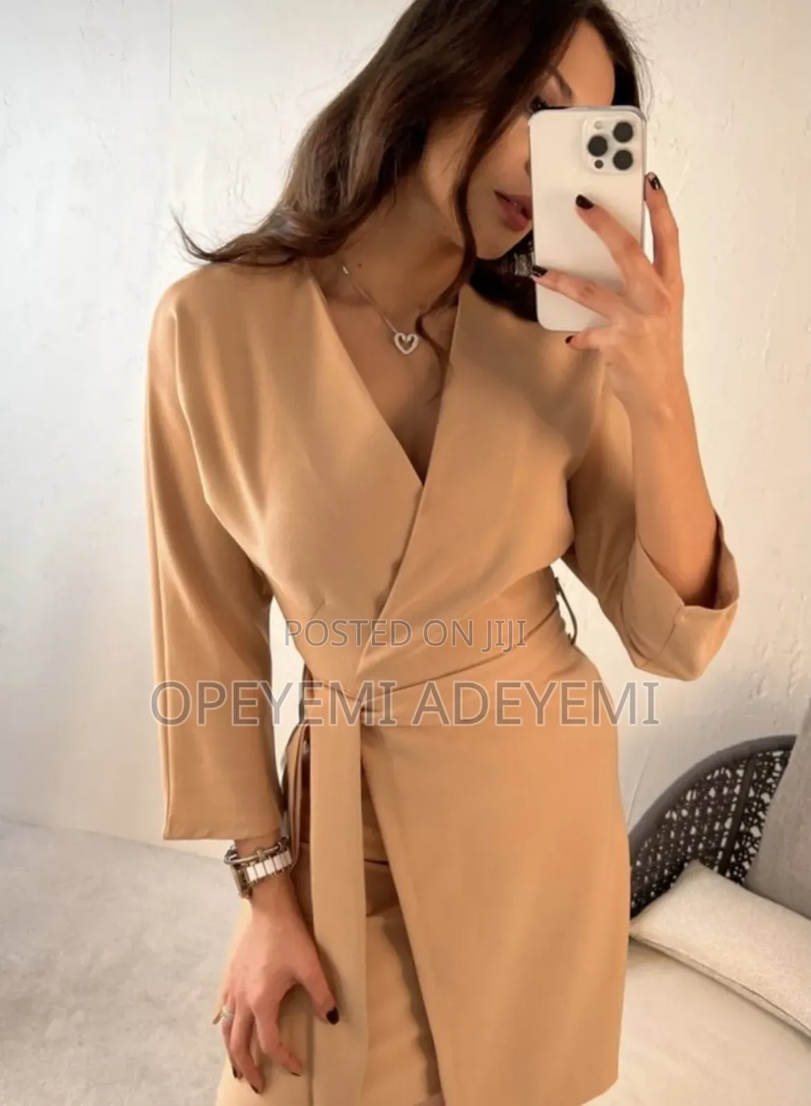 Corporate Wrap Dress