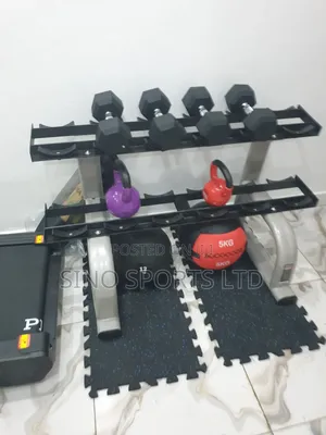 Rubber Hex Dumbbells