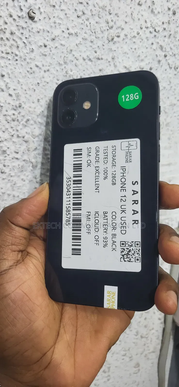 Apple iPhone 12 128 GB Black