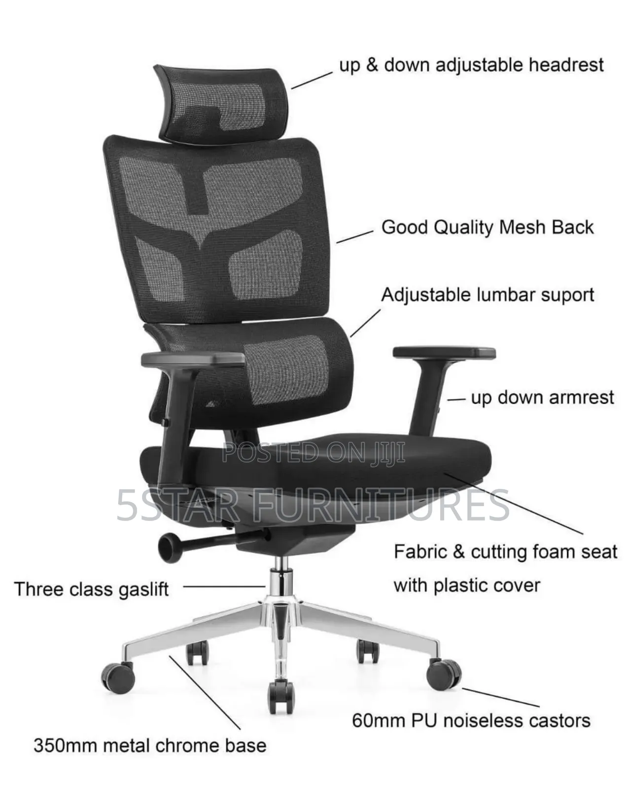 Quality Mesh Office Chair