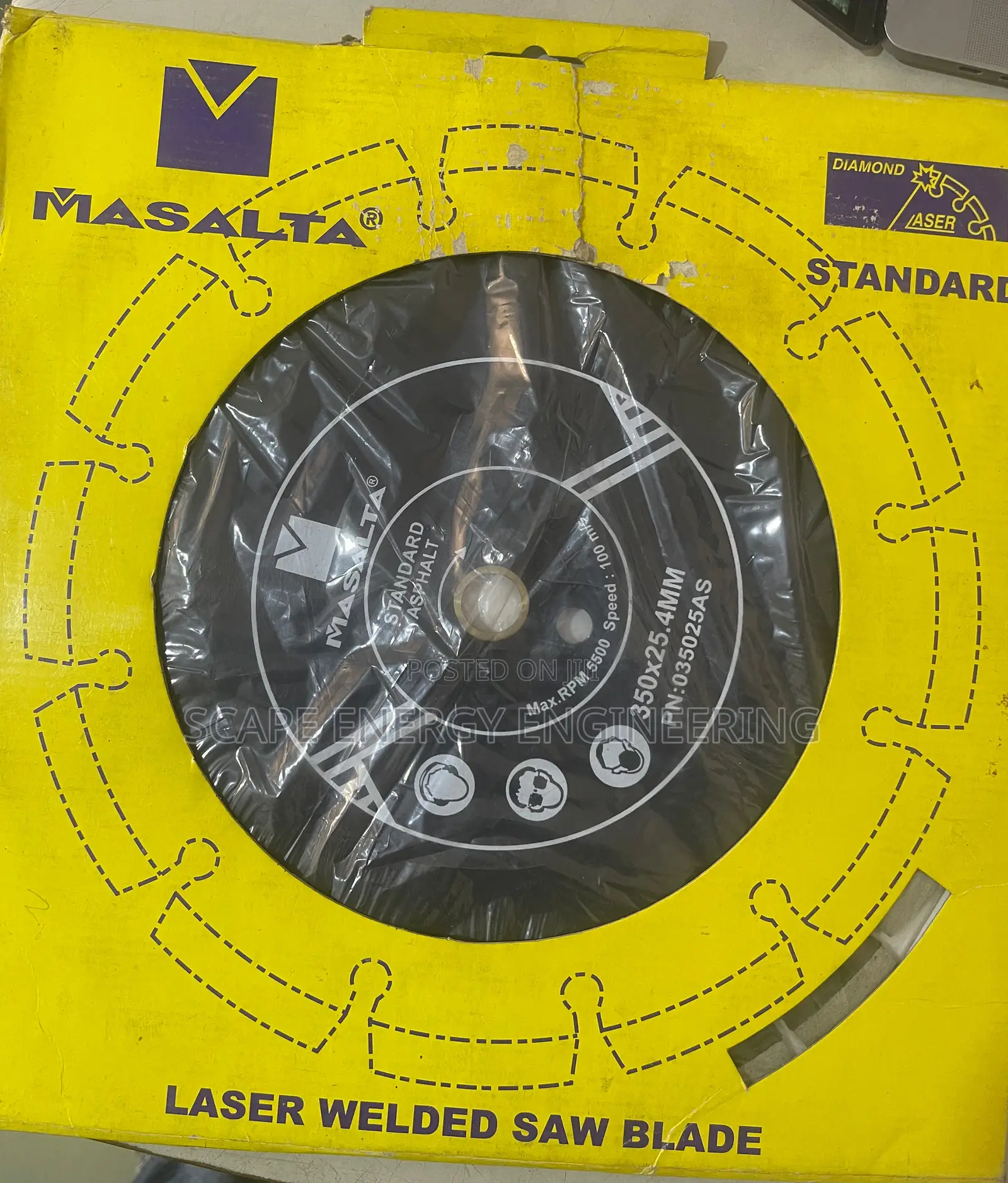 Asphalt Cutting Blade Disc 14” Masalta