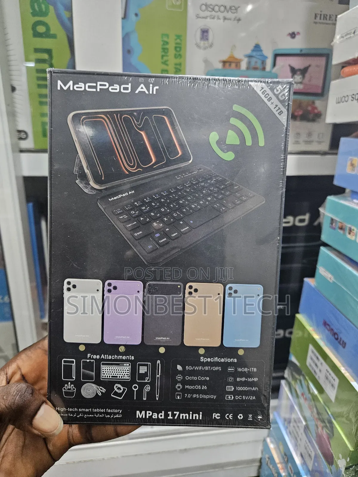 New MacPad Air S10 Plus Ultra 1 TB Silver