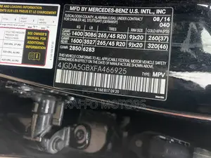 Mercedes-Benz M Class ML400 4MATIC 4dr SUV AWD (3.0L 6cyl Turbo 7A)