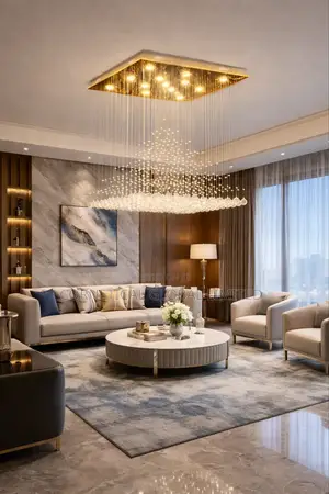 Stylish Generic Crystal Luxury Chandelier Light