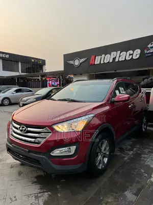 Hyundai Santa Fe Limited 4dr SUV AWD (3.3L 6cyl 6A) 2015 Red